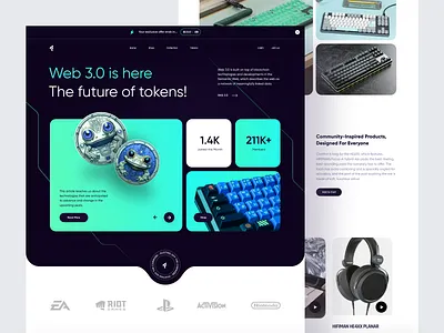 The future of Web3 tokens blockchain crypto ecommerce gamers gaming mobile games product products shop web3 web3.0
