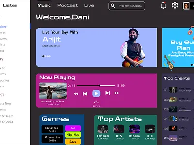 Daily UI-009 Music Player dailyui design illustration musicplayer typography ui ux