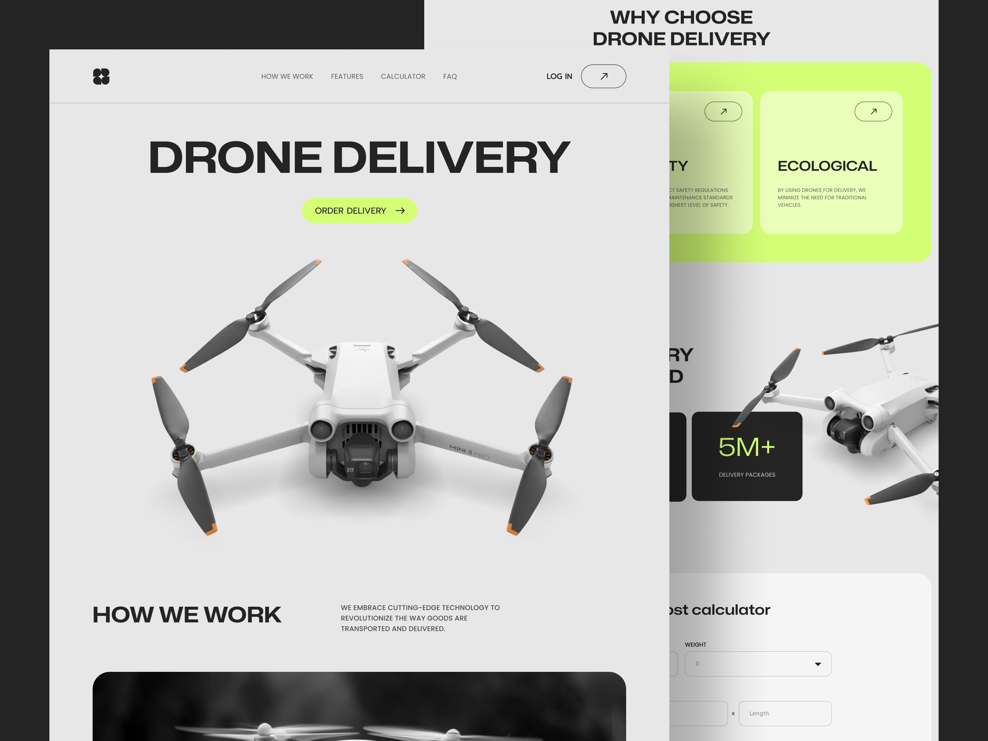Example of Landing Page Design + Development 