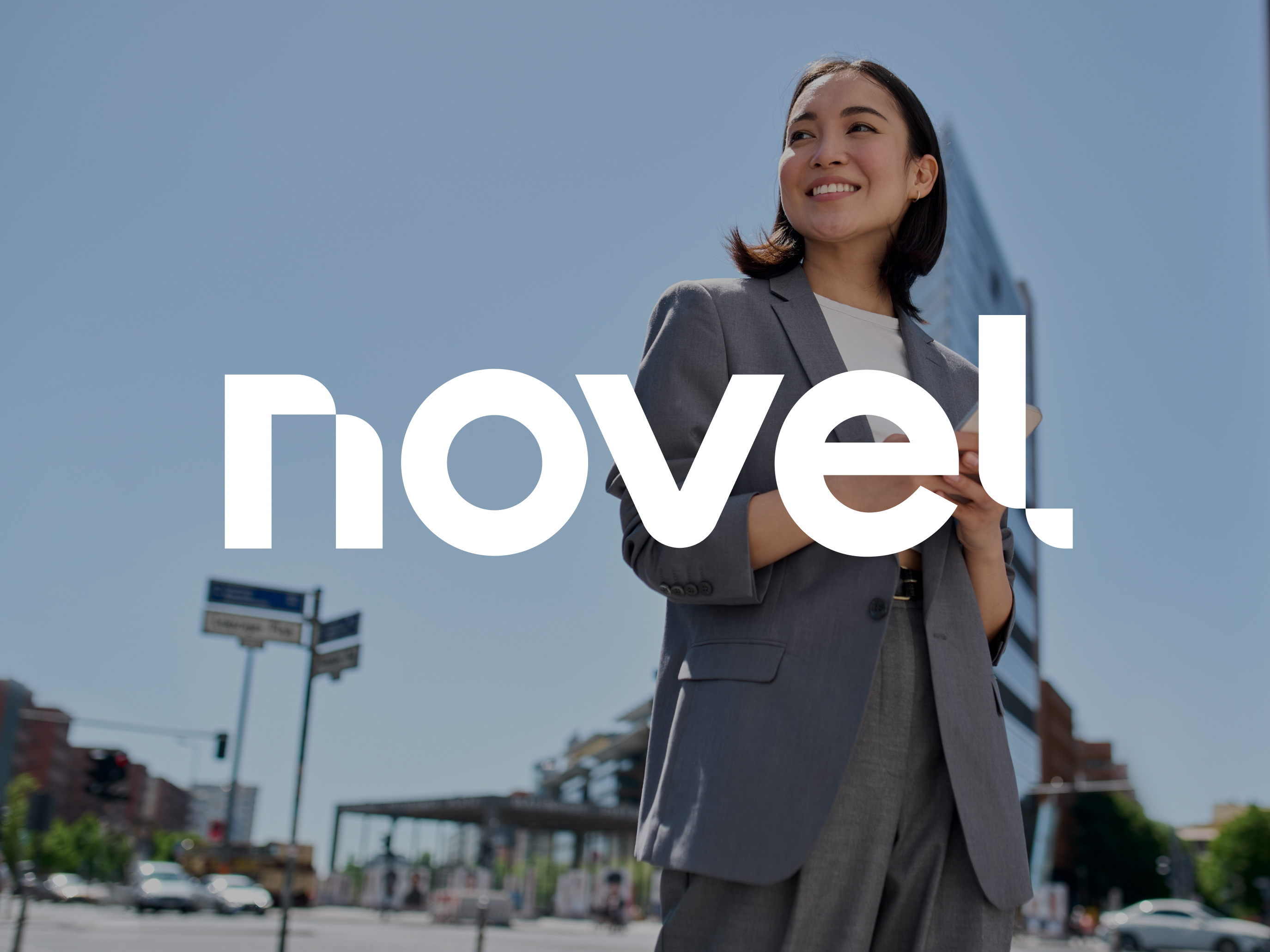 Novel — Brand Identity black branding graphic design hr logo