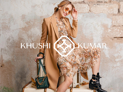 Khushi Kumar - Identity Design brand identity branding design fashion graphic design identity design illustration logo logo design typography vector visual identity