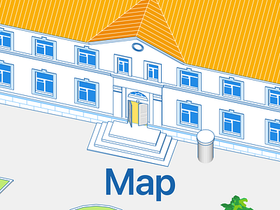 The map for Dom 36. Final artworks architecture graphic design illustration vector