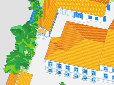 The map for Dom 36. Final artworks architecture graphic design illustration vector