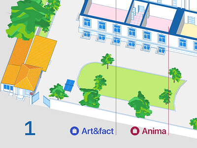 The map for Dom 36. Final artworks architecture graphic design illustration vector