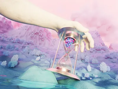 DR Intro 3d 3d artist abstract aftereffects animation c4d cinema4d design digital art fantasy illustration landscape motion graphics redshift surreal time