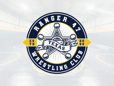 Final Logo and Branding for Ranger-47 Wrestling Club badge design badge logo box boxing boxing club boxing logo brand designer branding graphic designer logo design logo designer logo ideas logo maker logo type wrestling wrestling club wrestling logo