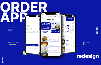 Order app app application design food home screen order app order food oreder redesign ui