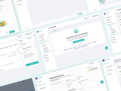 eShipper | A Shipping and Logistics Platform automation canada creative design dribble eshipper logistics management order rmgx shipping ui ux