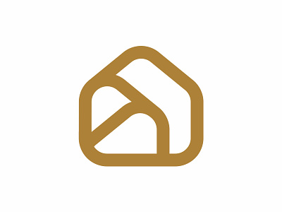 Home Logo atchitecture branding building construction design home house icon illustration logo mark minimalist real estate realtor renovation symbol