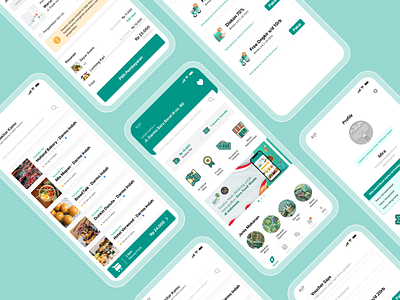 Surplus - Product Design Challenges case casestudy delivery design food foodwaste mobile mobileapp product productdesign prototype revamp startup study ui ux waste