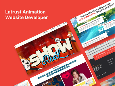 Animation Website Design animation branding design figma graphic design javascript latrust ui velo wix visual design website builder wix