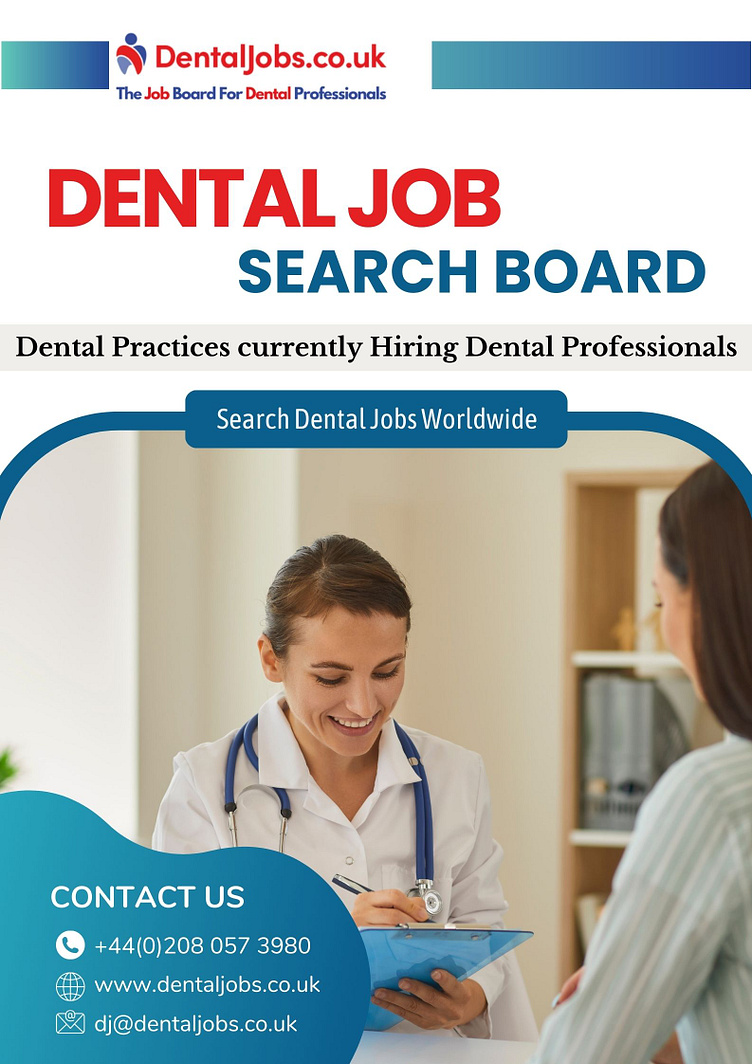 Dental Job Search Board Find Dental Job Vacancies Dental Job by Dental Jobs UK on Dribbble