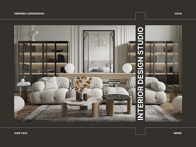 Modern Interior - web-design | UX/UI by Veronika on Dribbble