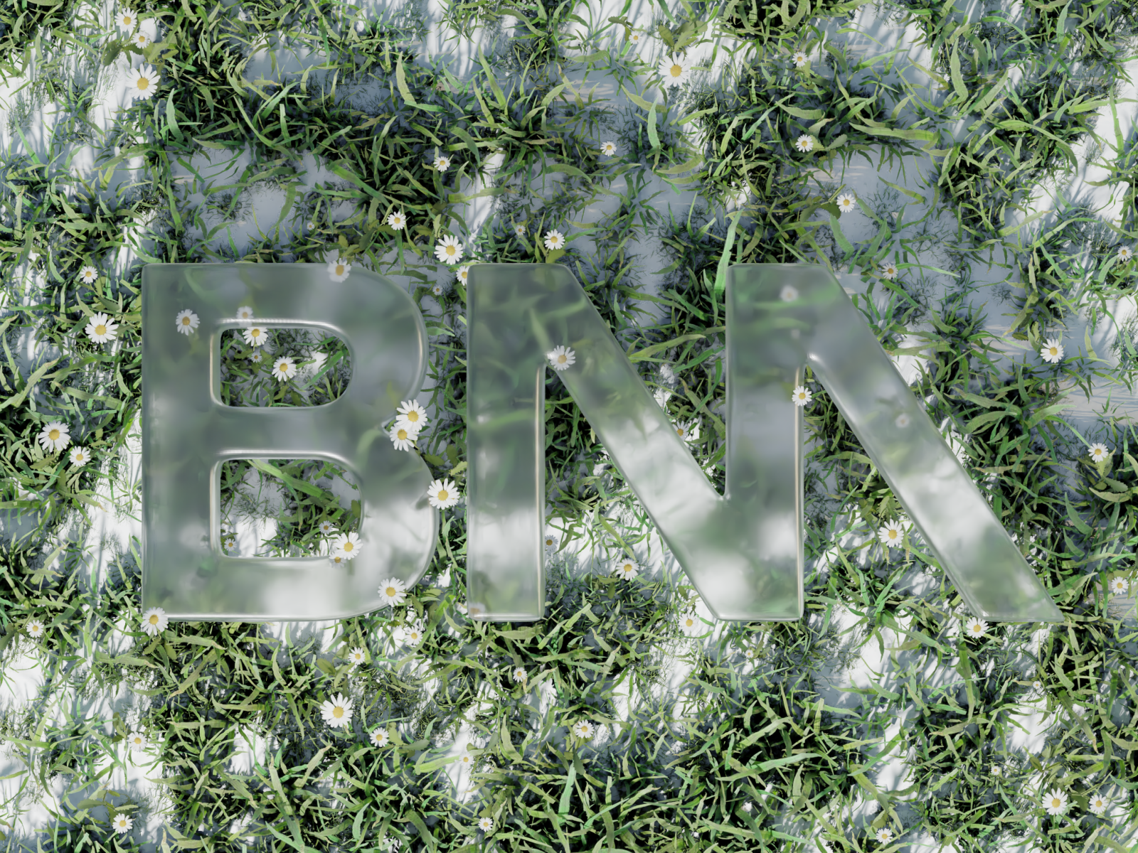 3D Render 3d branding design graphic design logo typography