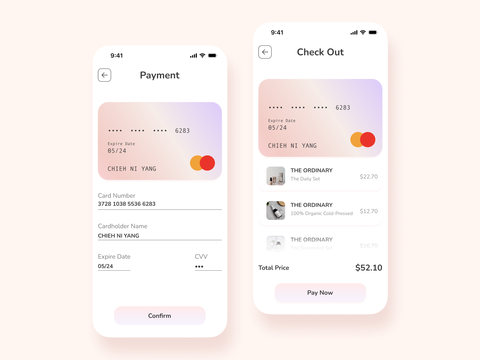 Credit Card Checkout_Daily UI Challenge #002