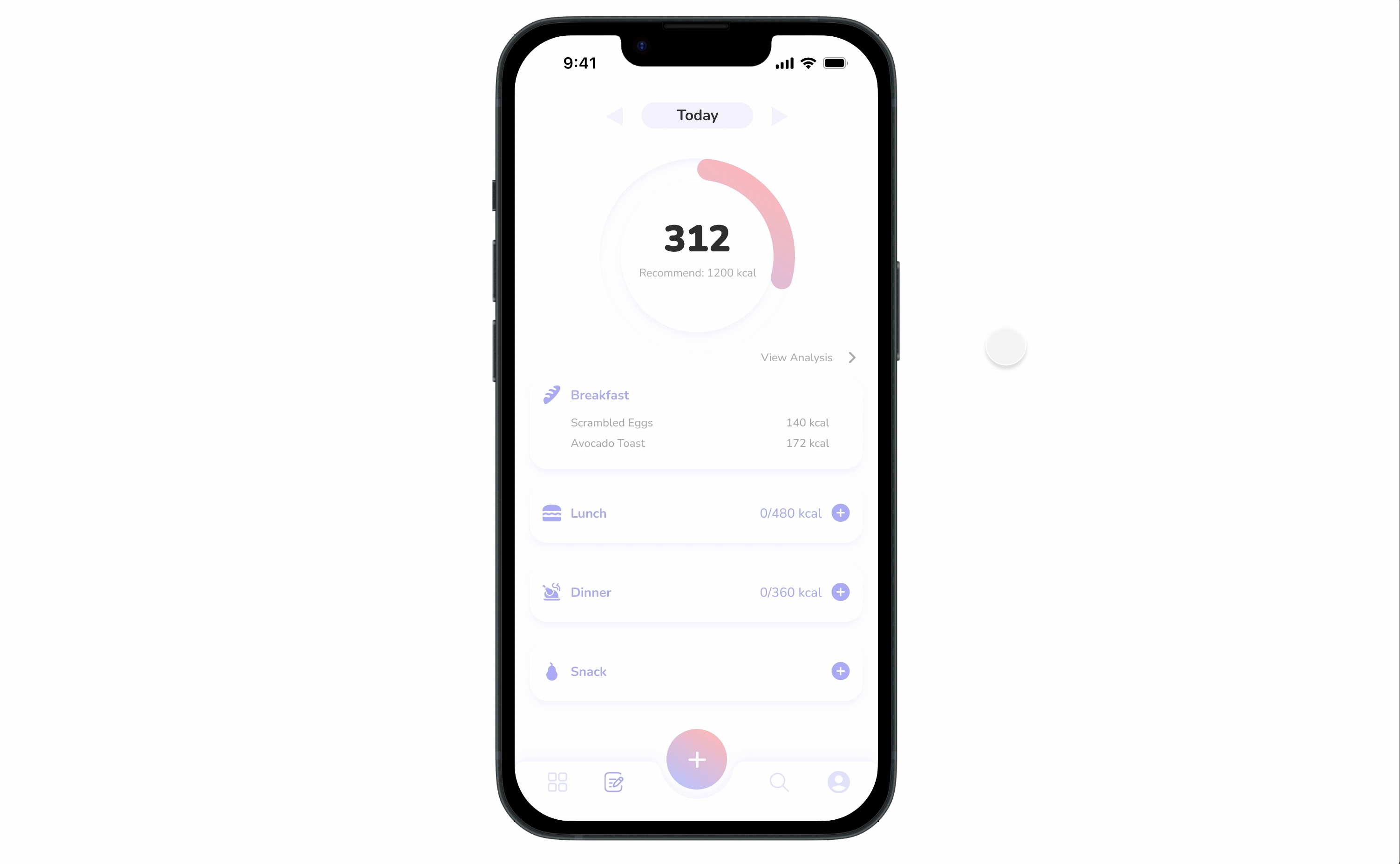 Calorie Calculator_Daily UI Challenge #004 design ui