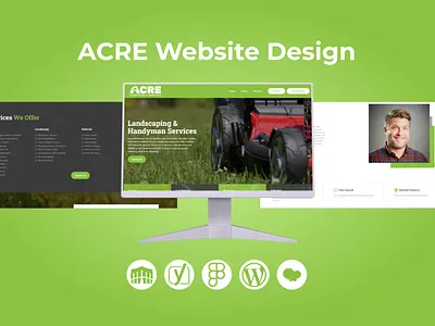 ACRE Website Design attractive website business website design graphic design illustration landing page responsive website web design website design