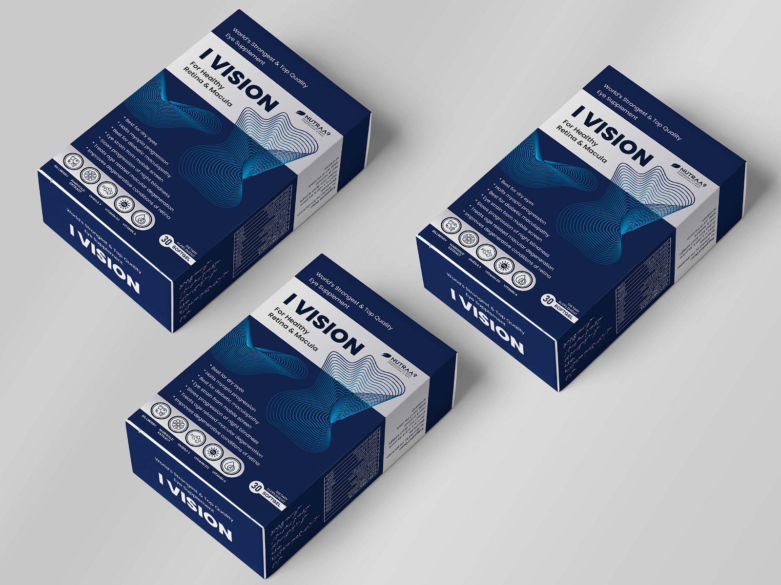 Eye Supplement Design by Muhammad Ismail on Dribbble