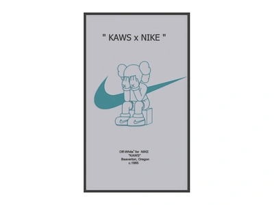 Kaws x Nike 3d 3d design autodesk branding design illustration inventor logo rendering