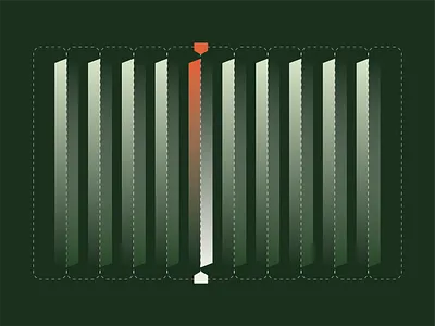 Data visual barns branding data design dotted gradient infographic lines