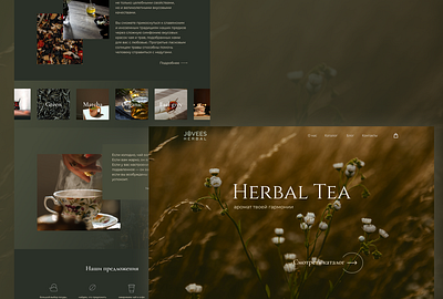 Tea shop concept design figma tea tea shop ui ux