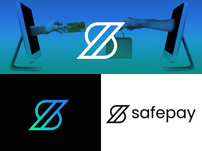 Safepay - Logo Design abstract app logo brand identity branding creative logo icon logo logo logo design minimal logo minimalist logo modern logo symbol vector