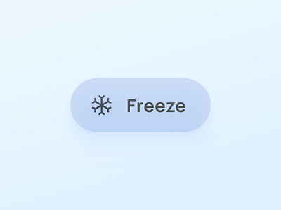 Cozmic Banking – Freeze Button banking blue branding button cold element flat freeze frost gradient minimal modern snow snowflake ui ui element ui ux ux vector winter
