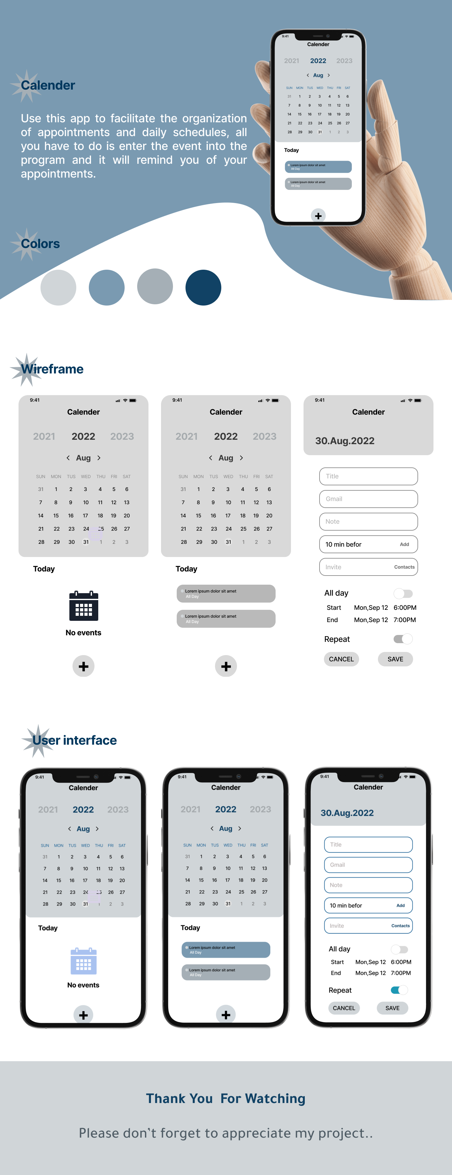 Calender app app design calender design designer figma ui user experiance user interface ux xd