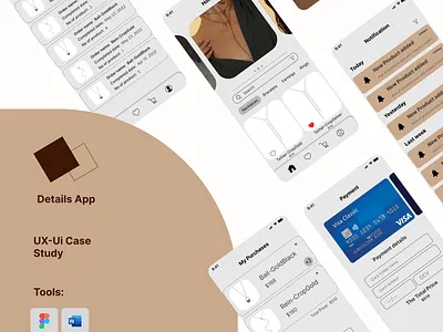 Details app design figma graphic design il illustration ui user experiance user interface ux ux ui word xd