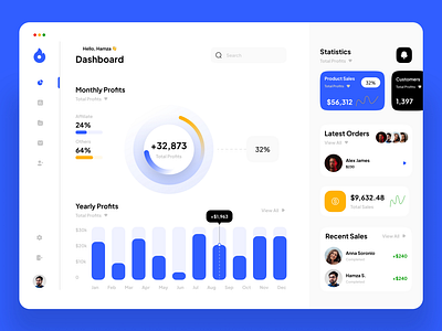 Finance Dashboard analytics app ui bank black cards design figma finance fintech illustration ui