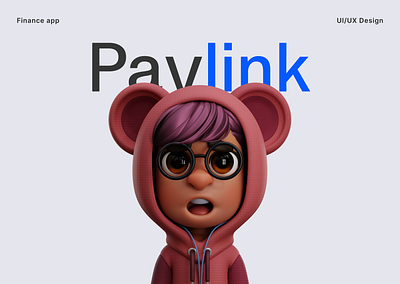 Paylink-financial interface design banking branding financial graphic design ui uxui