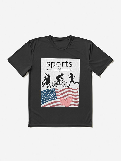 Sports USA branding graphic design motion graphics