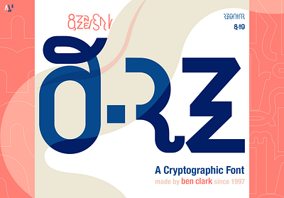 Benish Core Font cipher cryptography font typography