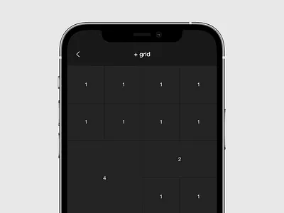 #GRID app concept interaction ios mobile ui ux