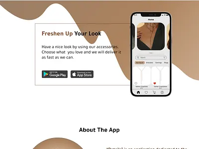 Details Landing Page adobe design figma landing page ui ux uxui web design website xd