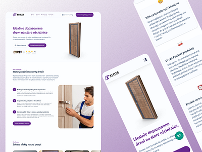 Furta - Landing Page Design design ui ux uxui designer webdesign