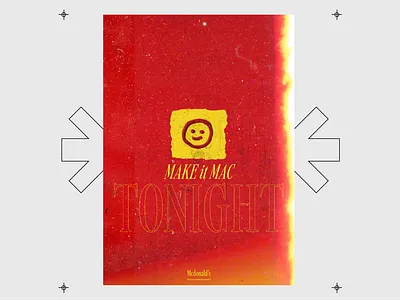 Make it Mac tonight branding design graphic design illustration minimal poster typography