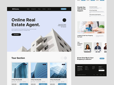 Online Real Estate graphic design onlinerealestate realestate ui