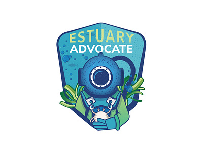 Estuary 101 Badges advocate badges estuary illustration water