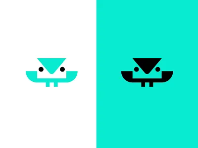 Owl + Mail bold branding email geometric instant message logo logodesign mail messaging modern owl simple