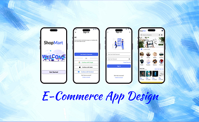 E-Commerce App Design branding design figma illustration ui uiux ux