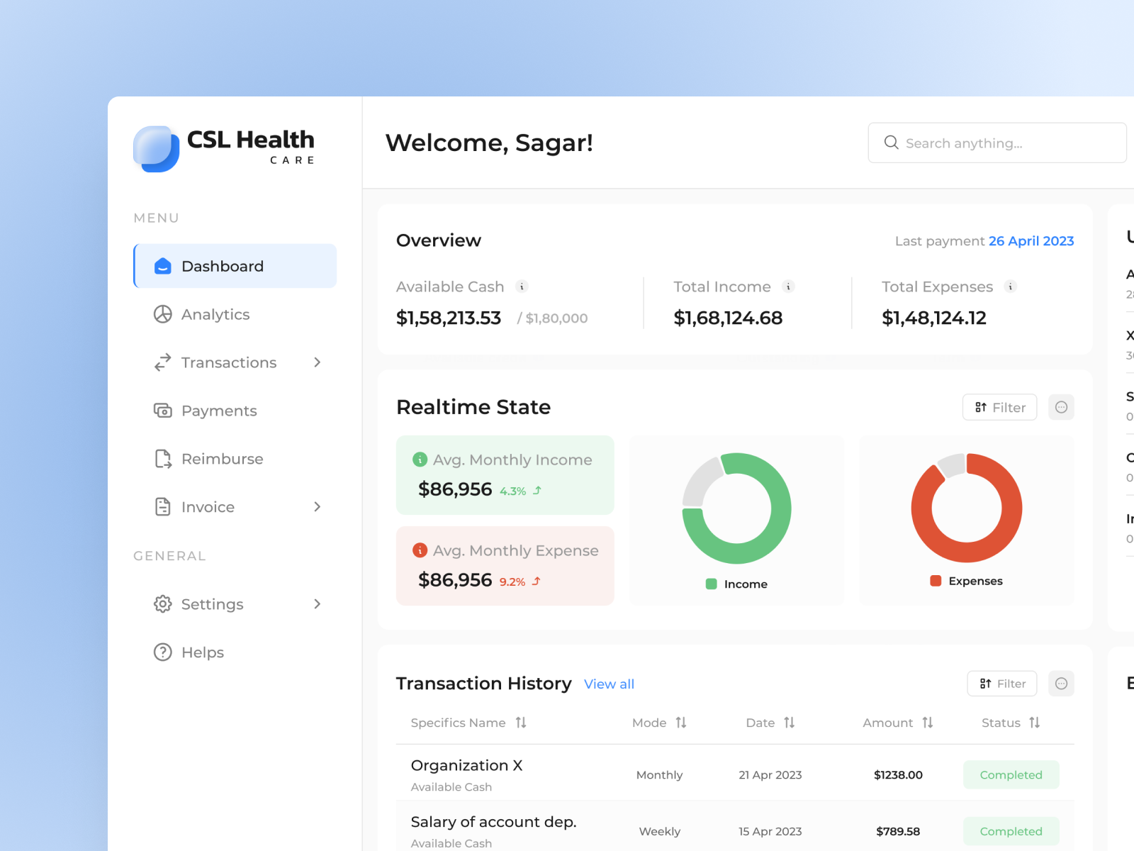 Example of Minimal Web App Design