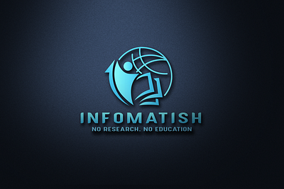 Infomatish Logo branding design graphic design illustration illustrator logo photoshop social media design ui vector