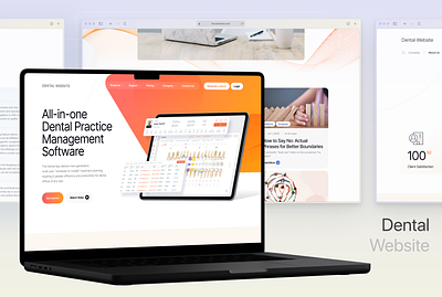 An exceptional design for a dental platform branding dental software design graphic design healthcare medical mobile app platform ui user interface ux web design