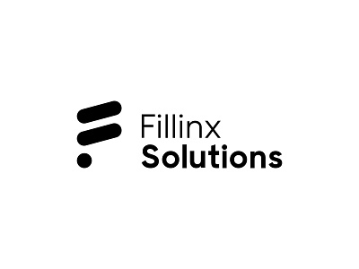 Fillinx Logo agency logo creative f creative logo f logo f monogram fillinx letter f logo minimal f minimalist logo