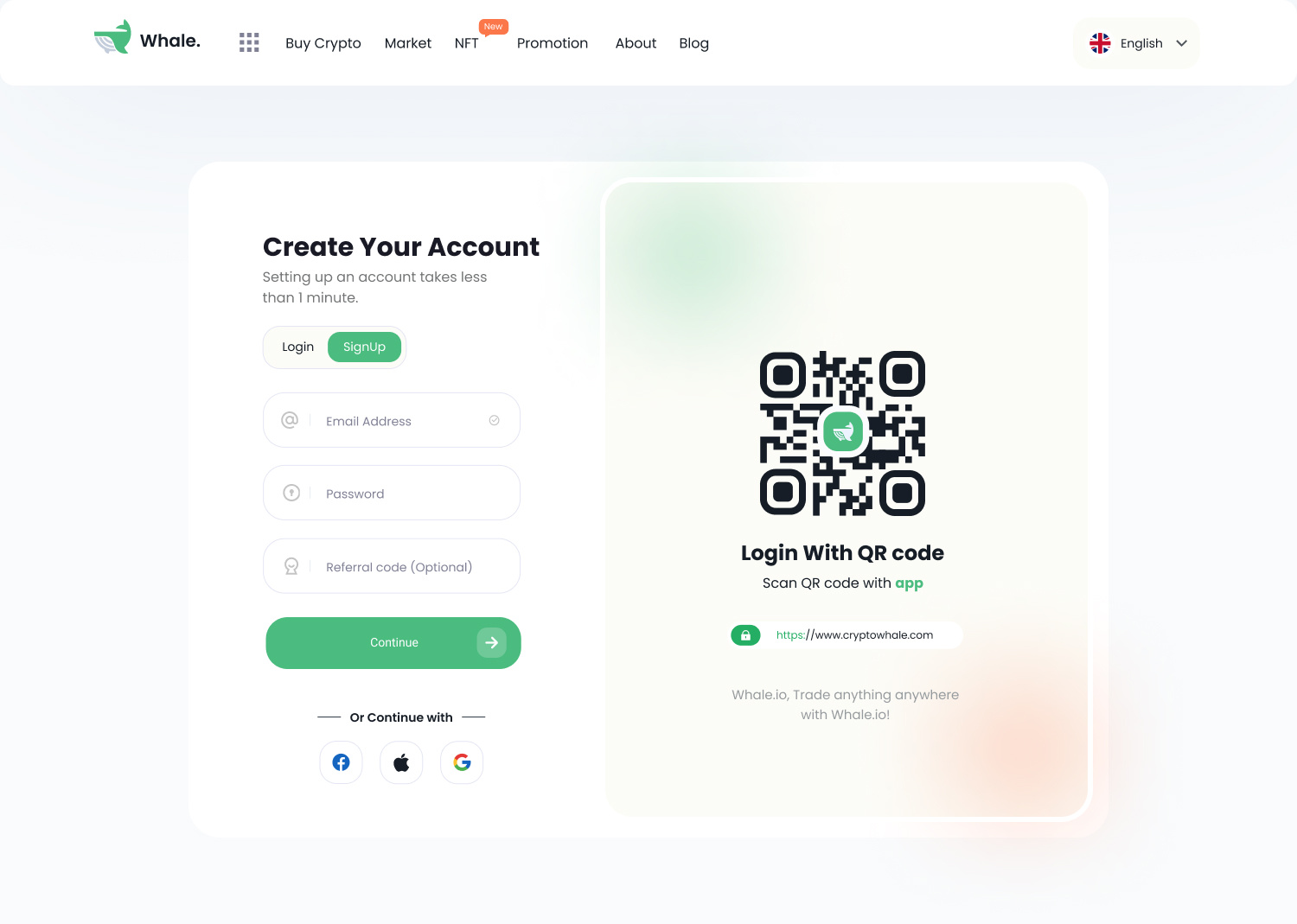 Crypto Web Dashboard Login/SignUp Page by UI/UX monster on Dribbble