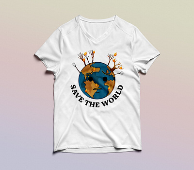 CLIMATE CHANGE T-SHIRT DESIGN cat in space t shirt climate change environment global warming graphic design nature t shirt t shirt design t shirt designs typography