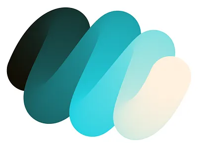 Abstract Tubes abstract band color decor gradient illustration illustrator poster tube vibrant