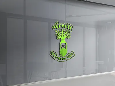 Beard face Logo 3d 3dlogo barberlogo beared bearedfacelogo graphic design illustration logo minimal minimalism minimalistic salone logo treelogo treeserviceslogo