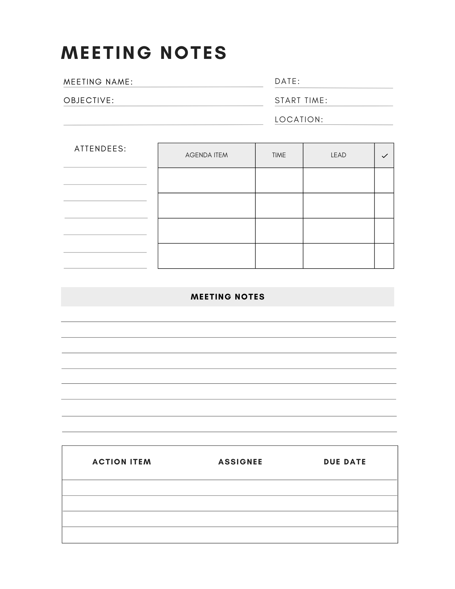 Meeting Notes Template by URBACKEND on Dribbble Meeting Notes Template by URBACKEND on Dribbble